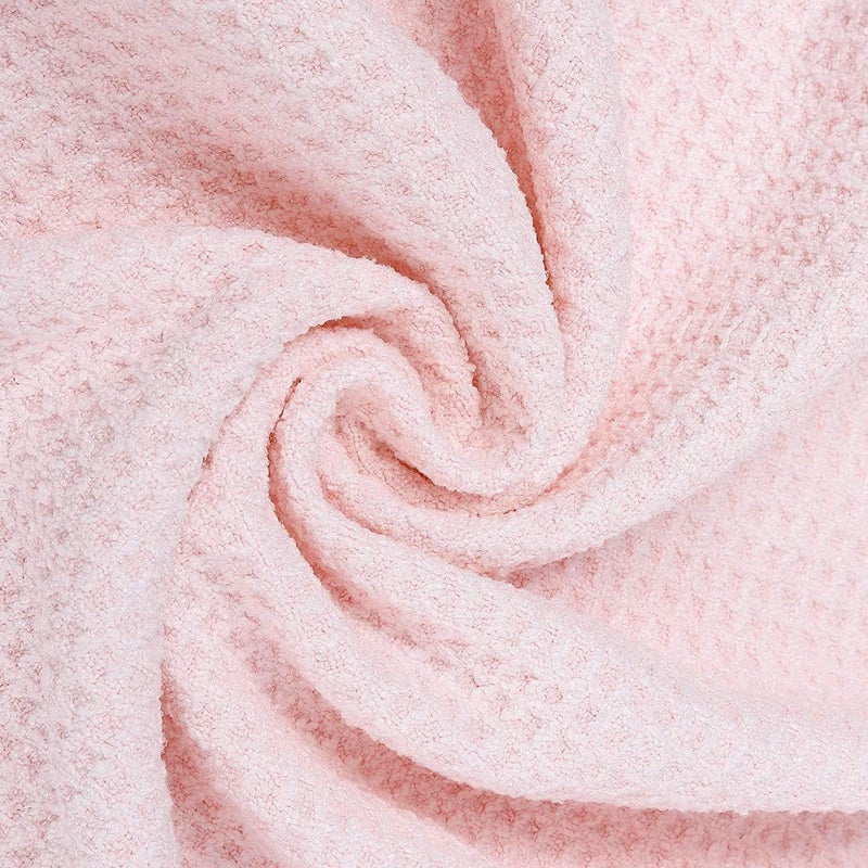 VIVIDLY 3 Pack Golf Towels (16" X 16"), Microfiber Waffle Pattern Golf Towel with Carabiner Clip, Suitable for Men's Golf Gifts (Pink) - Image 5